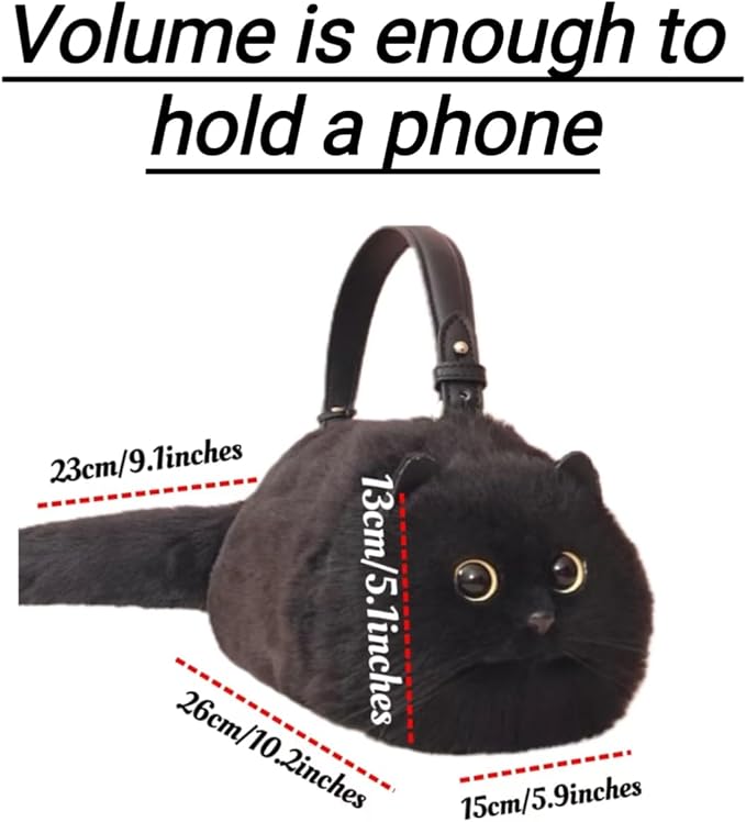 Cat Handbag for Women